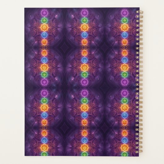 The 7 Chakras´5 Planner (Achterkant)