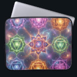 The 7 Chakras´6 Laptop Sleeve<br><div class="desc">The 7 chakras are energy centers aligned along the spine that influence different areas of life — from safety and creativity to confidence,  love,  communication,  intuition,  and spirituality. When balanced,  they support harmony,  inner strength,  and overall well-being.</div>