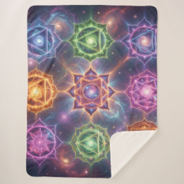 The 7 Chakras´6 Sherpa Deken