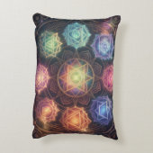 The 7 Chakras´8 Accent Kussen (Achterkant (Verticaal))