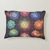 The 7 Chakras´8 Accent Kussen (Achterkant)