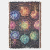 The 7 Chakras´8 Deken (Voorkant Verticaal)