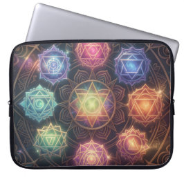 The 7 Chakras´8 Laptop Sleeve