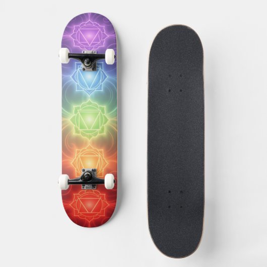 The 7 Chakras´9 Persoonlijk Skateboard (Voorkant)