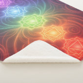 The 7 Chakras´9 Sherpa Deken (3/4)