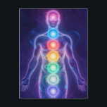 The 7 Chakras Briefkaart<br><div class="desc">The 7 chakras are energy centers aligned along the spine that influence different areas of life — from safety and creativity to confidence,  love,  communication,  intuition,  and spirituality. When balanced,  they support harmony,  inner strength,  and overall well-being.</div>
