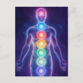 The 7 Chakras Feestdagenkaart