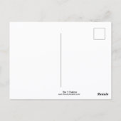 The 7 Chakras Postcard Briefkaart (Achterkant)