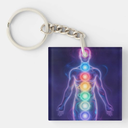  The 7 Chakras Sleutelhanger (voorkant)