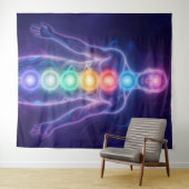  The 7 Chakras Wandkleed (In Situ (horizontaal))