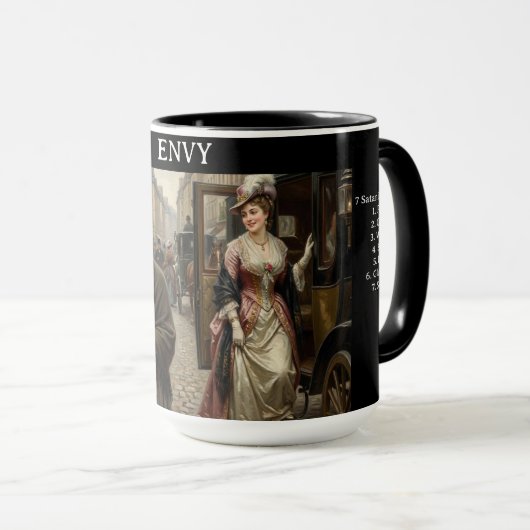 The 7 Satanic Virtues: Envy Mok (Voorkant rechts)