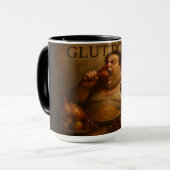 The 7 Satanic Virtues: Gluttony Mok (Voorkant links)