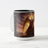 The 7 Satanic Virtues: Pride Mug Tweekleurige Koffiemok (Voorkant links)