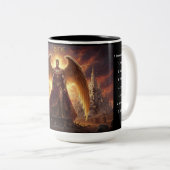 The 7 Satanic Virtues: Pride Mug Tweekleurige Koffiemok (Voorkant rechts)