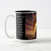 The 7 Satanic Virtues: Pride Mug Tweekleurige Koffiemok (Links)