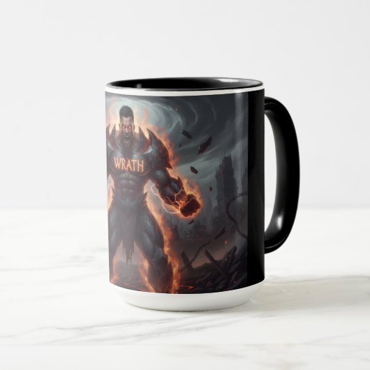 The 7 Satanic Virtues: Wrath Mok (Voorkant rechts)