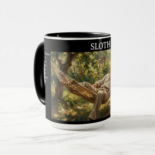 The 7 Virtues of Satan: Sloth Mok (Voorkant links)