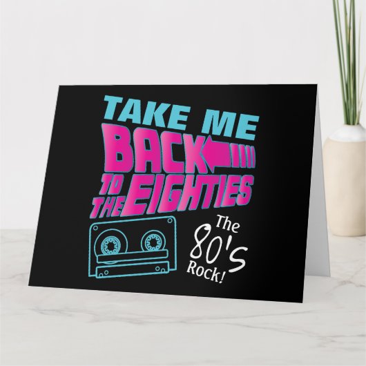 The 80's Rock Kaart (Voorkant)