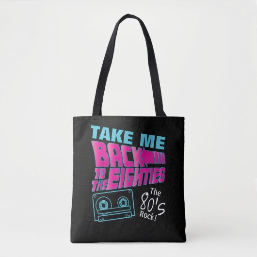 The 80's Rock Tote Bag (Voorkant)