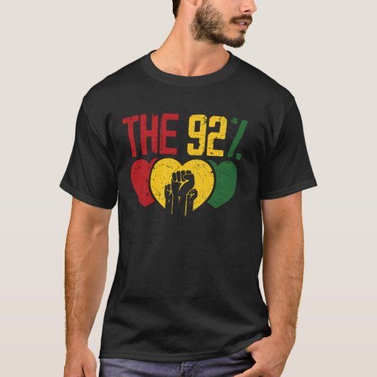 The 92 Empowering Strong Black Women and Leaders 9 T-shirt (Voorkant)