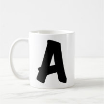 The "A" Mug