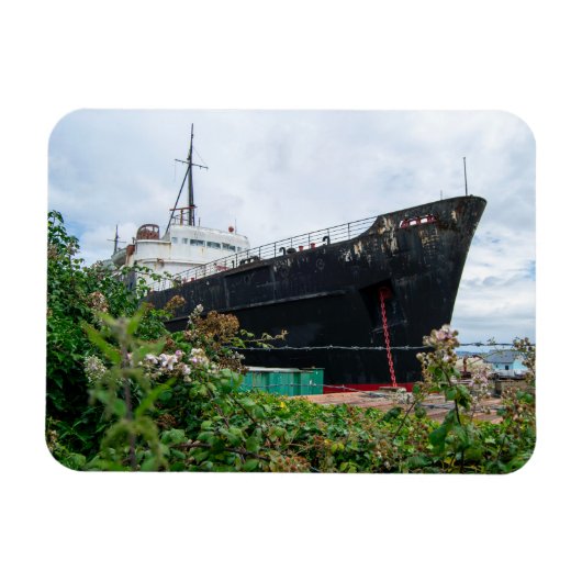 The Abandoned TSS Duke of Lancaster Ship Magneet (Horizontaal)