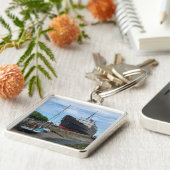 The Abandoned TSS Duke of Lancaster Ship Sleutelhanger (Zijkant)
