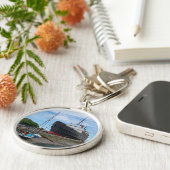 The Abandoned TSS Duke of Lancaster Ship Sleutelhanger (Zijkant)