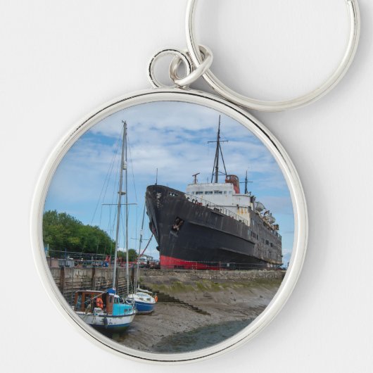 The Abandoned TSS Duke of Lancaster Ship Sleutelhanger (Voorkant)