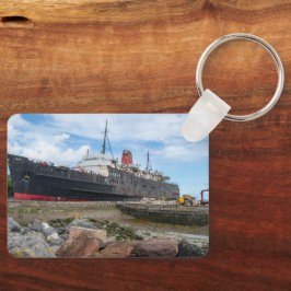 The Abandoned TSS Duke of Lancaster Ship Sleutelhanger