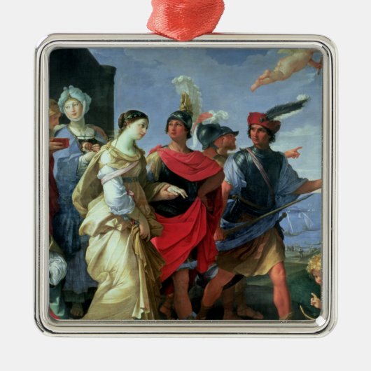 The Abduction of Helen, c.1626-31 Metalen Ornament (Voorkant)