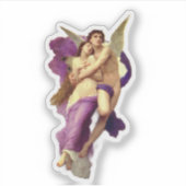 The abduction of Psyche Bouguereau angel Sticker (Voorkant)