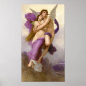 The abduction of Psyche – William Bouguereau  Post Poster (Voorkant)