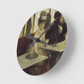 The Absinthe Drinker of L'Absinthe by Edgar Degas Ronde Klok (Hoek)