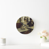 The Absinthe Drinker of L'Absinthe by Edgar Degas Ronde Klok (Huis)