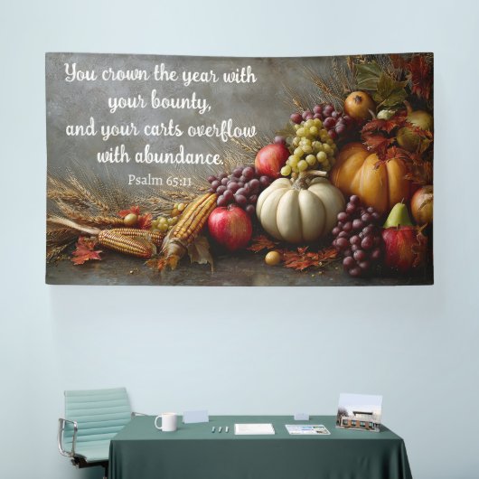 The Abundance of Psalm 65:11 Spandoek (Beurs)