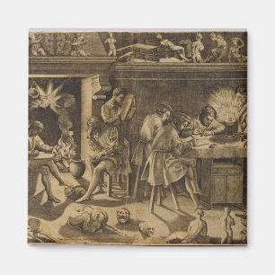 The Academy of Baccio Bandinelli, 1547 Magneet
