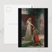 The Accolade by Edmund Blair Leighton, c. 1901 Briefkaart (Voorkant / Achterkant)