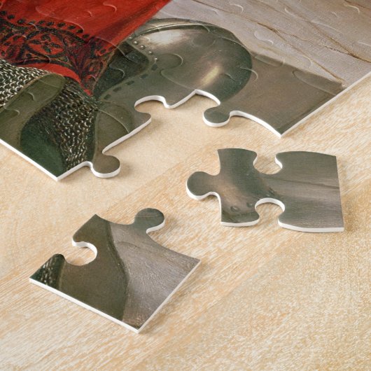 The Accolade by Edmund Blair Leighton, c. 1901 Legpuzzel (Zijkant)