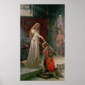 The Accolade by Edmund Blair Leighton, c. 1901 Poster (Voorkant)