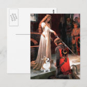 The Accolade - Pembroke Welsh Corgi 2 Briefkaart (Voorkant / Achterkant)