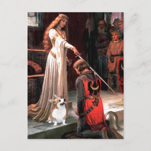 The Accolade - Pembroke Welsh Corgi 2 Briefkaart (Voorkant)