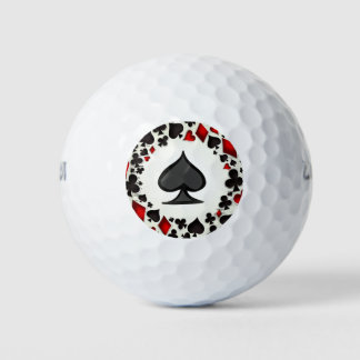 "The Ace Of Spades" Golfballen