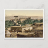 The Acropolis, Baalbek, Heilig Land (d.w.z. Ba'lab Briefkaart (Voorkant)