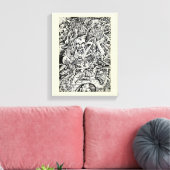 The Adept, door Brian Benson Canvas Afdruk (Insitu (Woonkamer))