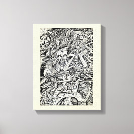 The Adept, door Brian Benson Canvas Afdruk