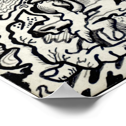 The Adept, door Brian Benson Poster (Hoek)