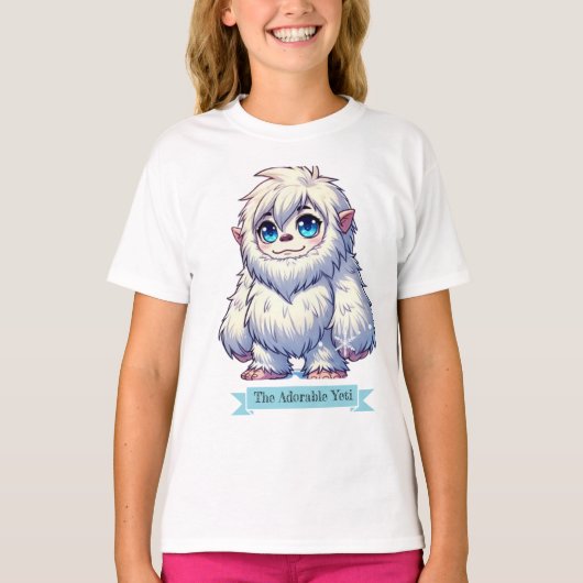 “The Adorable Yeti” T-shirt (Voorkant)