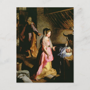 The Adoration of the Child, 1597 Briefkaart