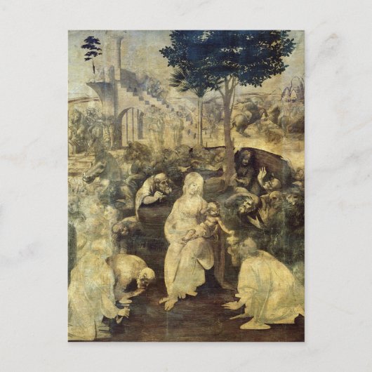 The Adoration of the Magi, 1481-2 Briefkaart (Voorkant)